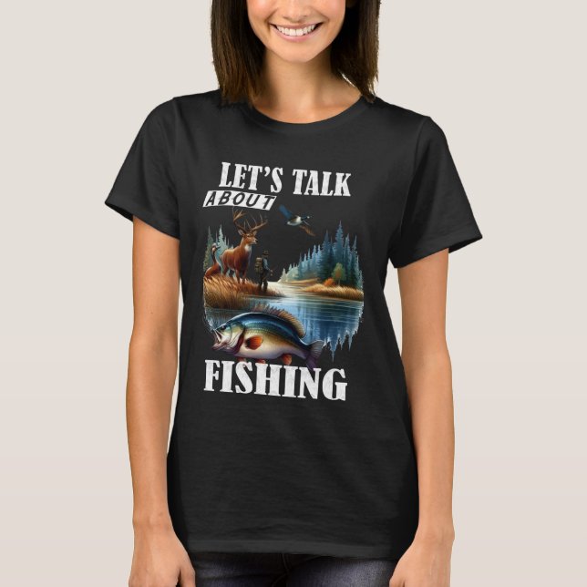 Camiseta Hablemos de Pesca (Anverso)