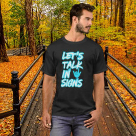 Camiseta Hablemos de Rótulos - Conciencia sorda