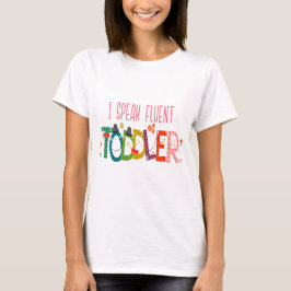 Camiseta Hablo con fluidez niño pequeño - mamá, regalo de m
