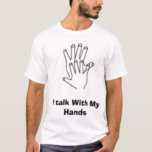 Camiseta Hablo con mis manos