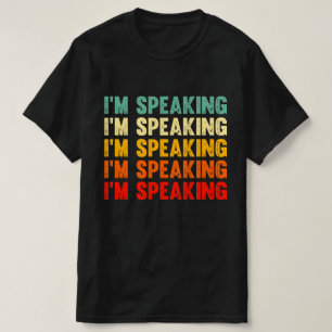 Camiseta Hablo de Kamala Harris debate vicepresidente
