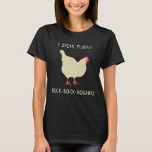 ¡Hablo el Bock-Bock-Bogahk fluido! Pollo divertido