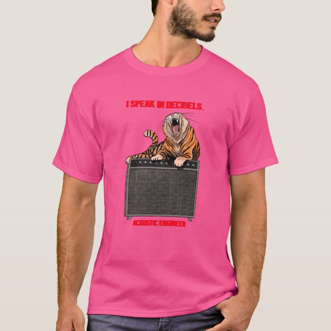Camiseta Hablo en decibelios (Anverso)