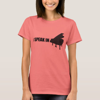 Camiseta Hablo en MUSIC (Mujeres)
