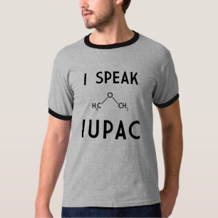 Camiseta Hablo IUPAC