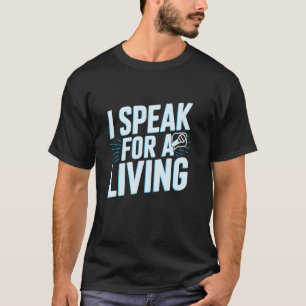 Camiseta Hablo para vivir SLP
