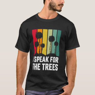 Camiseta Hablo Por Árboles Salven Planeta Hippie Inspirador