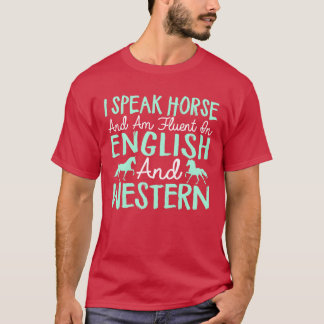 Camiseta Hablo raro de caballo