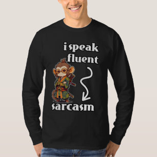 Camiseta Hablo Sarcasmo fluido