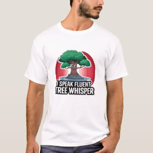 Camiseta Hablo Susurro de árbol fluido