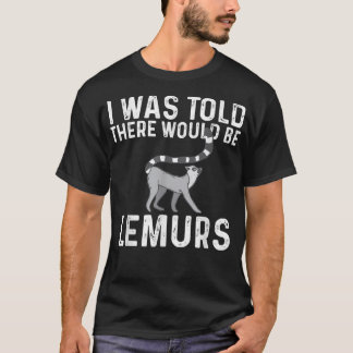 Camiseta Habría Lemurs Zookeeper Animal Investigador