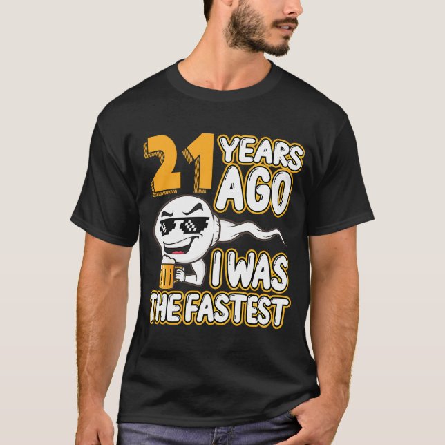Camiseta Hace 21 años yo era el Fas (Anverso)