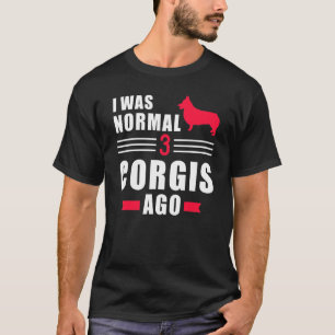 Camiseta Hace 3 Pembrokes Welsh Corgi Era Normal
