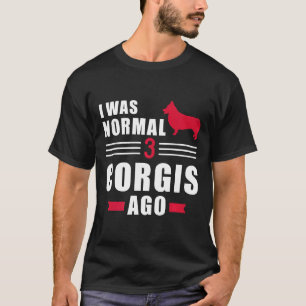 Camiseta Hace 3 Pembrokes Welsh Corgi Era Normal Premium