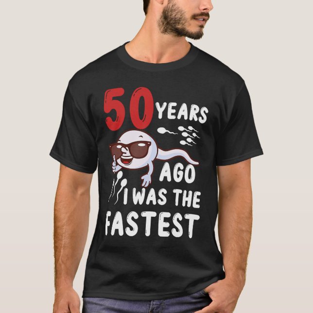 Camiseta Hace 50 Años Era El Nacimiento Más Rápido (Anverso)