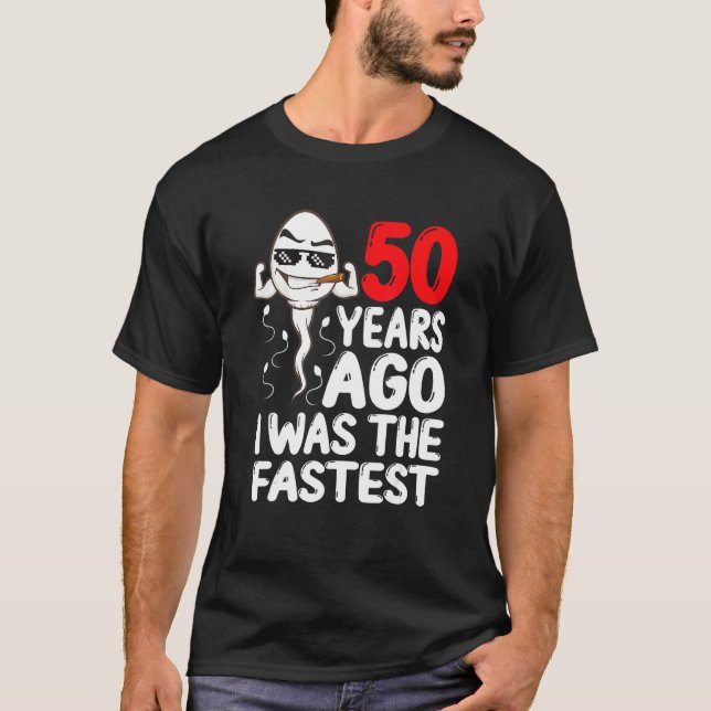 Camiseta Hace 50 Años, Yo Era El Fas (Anverso)