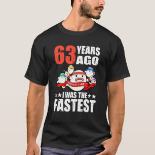 Camiseta Hace 63 Años Era El Esperma De Cumpleaños 63 Más R