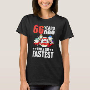 Camiseta Hace 66 Años Era El Esperma De Cumpleaños 66 Más R