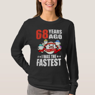 Camiseta Hace 68 Años Era El Esperma De Cumpleaños 68 Más R