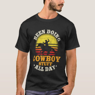 Camiseta Hace Cowboy Studs All Day Farm Rancher