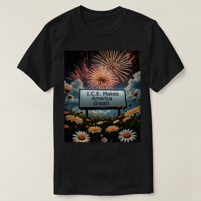 Camiseta Hace que América sea grandiosa (Diseño del anverso)