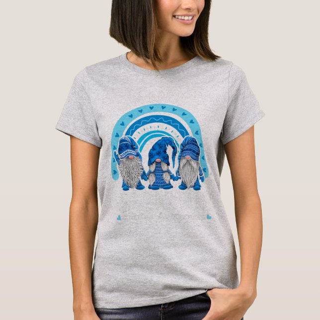 Camiseta Hace Un Gran Presente Para El Mes De Concienciació (Anverso)