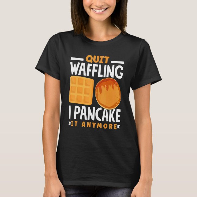 Camiseta Hacedor de Panqueques Desayuno Día del Panqueque D (Anverso)