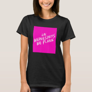 Camiseta Hacemos Planking Funny Fitness Entrenamiento Ejerc