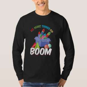 Camiseta Hacemos que las cosas salgan a la fuerza con el fu