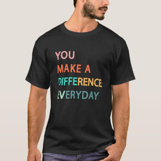 Camiseta Hacen La Diferencia Cada Día Las Divertidas Profes
