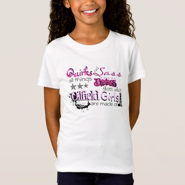 Camiseta Hacen los chicas del campo petrolífero de… (Anverso)