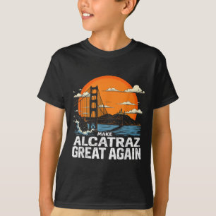 Camiseta Hacer a Alcatraz grande de nuevo divertido Trump A