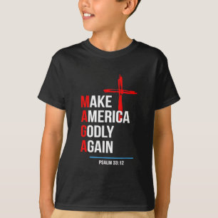 Camiseta Hacer a América Piadosa de Nuevo Inauguración de T