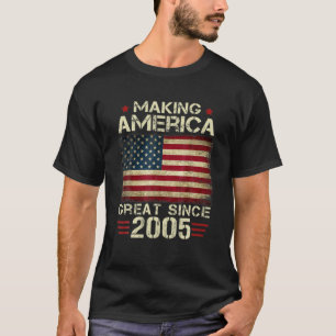 Camiseta Hacer A Estados Unidos Grande Desde 2005 Los Regal