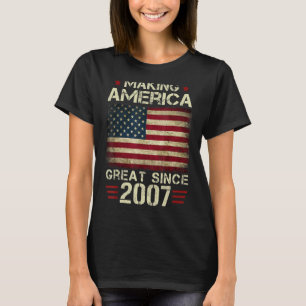Camiseta Hacer a Estados Unidos grande desde 2007 los regal