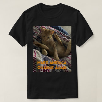 Camiseta Hacer a Estados Unidos Naranja de nuevo (tributo a