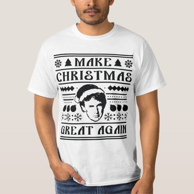 Camiseta Hacer a los navidades grandes de nuevo (Anverso)