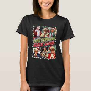 Camiseta Hacer a los Navidades grandes de nuevo Donald Trum