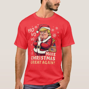 Camiseta Hacer a los Navidades grandes de nuevo   Trump San