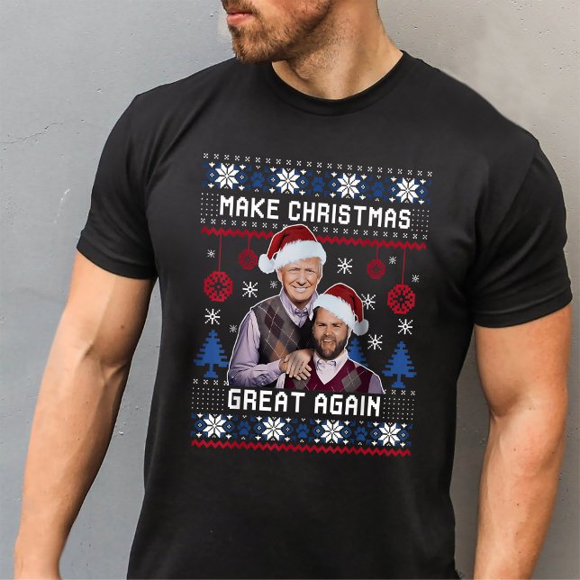 Camiseta Hacer a los Navidades grandes de nuevo Trump vance (Subido por el creador)