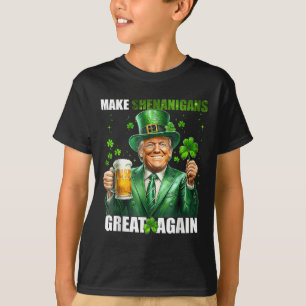 Camiseta Hacer a los travesuras grandes de nuevo Donald Tru