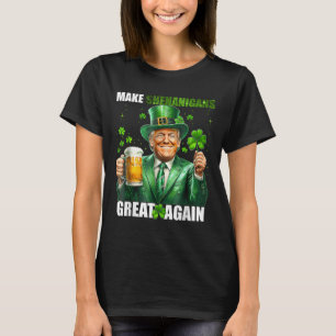 Camiseta Hacer a los travesuras grandes de nuevo Donald Tru