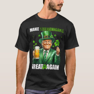 Camiseta Hacer a los travesuras grandes de nuevo Donald Tru