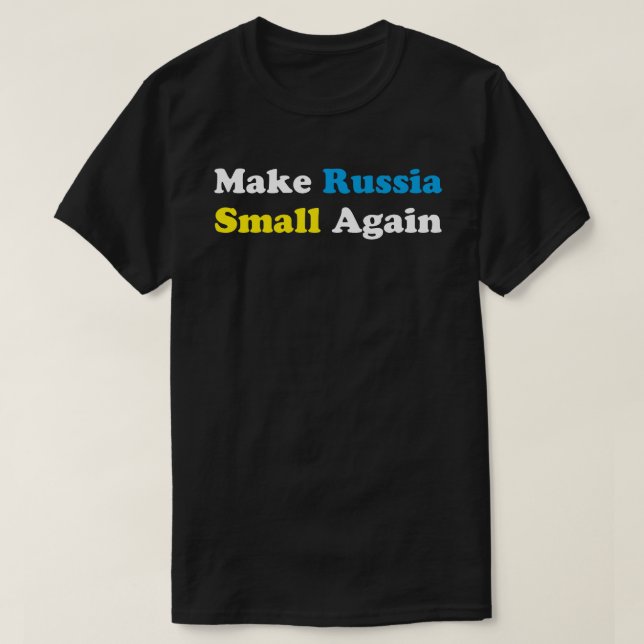 Camiseta Hacer a Rusia pequeña de nuevo camisas, hacer a Ru (Diseño del anverso)