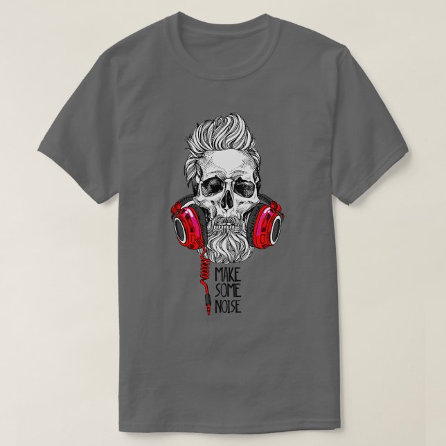 Camiseta Hacer algo de ruido (Diseño del anverso)