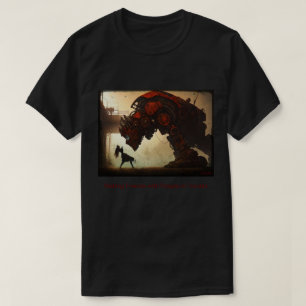 Camiseta Hacer amigos con la gente en problemas