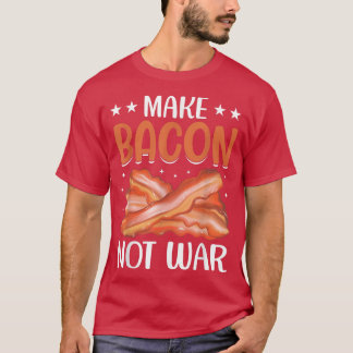 Camiseta Hacer Bacalao No Guerra - Graciosa Carne De Cerdo