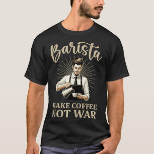 Camiseta Hacer Café NoBarista Cafetera 3