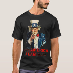 Camiseta Hacer de Estados Unidos un equipo de nuevo, TÍO SA