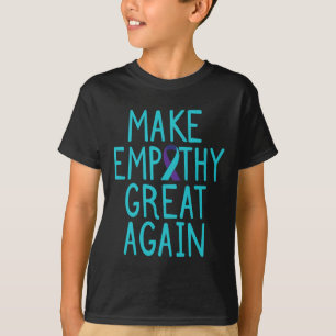 Camiseta Hacer de la empatía una gran conciencia del suicid